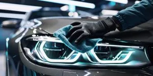 ניקוי פנסים לרכב